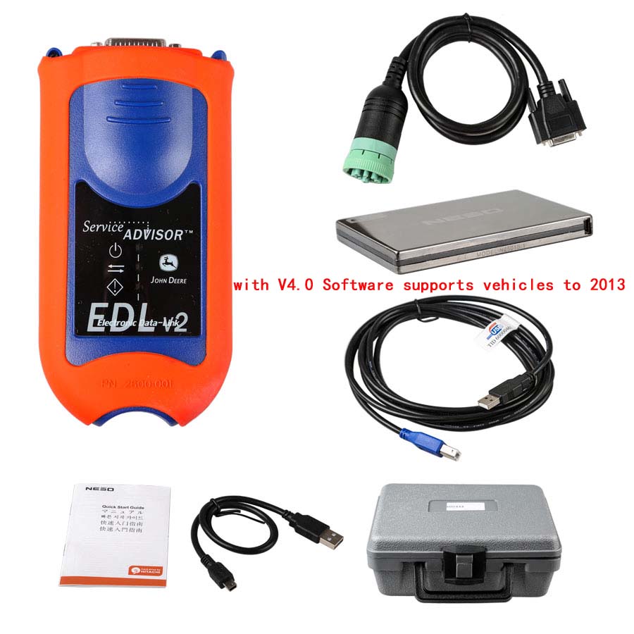 John Deere Service Advisor 5.2 EDL V2 Electronic Data Link Truck Diagnostic Kit