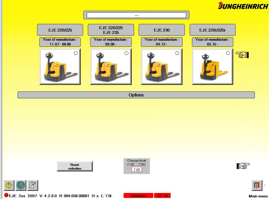 JUNGHEINRICH Judit4 Diagnostic Software