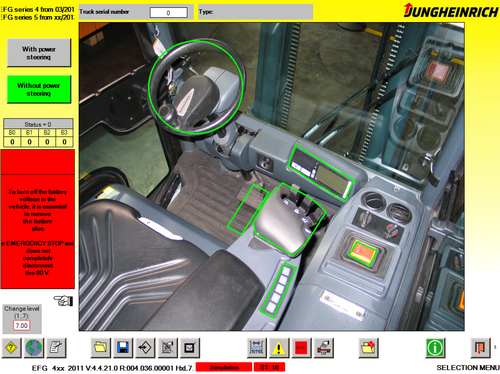 JUNGHEINRICH Judit4 Diagnostic Software