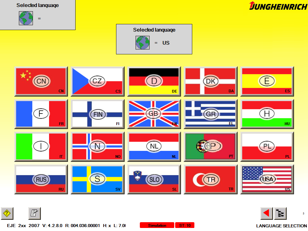 JUNGHEINRICH Judit4 Diagnostic Software