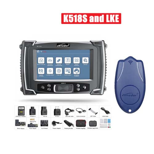 Lonsdor K518ISE K518S K518 Key Programmer for All Makes with Cluster Calibration Supports for VW 4 5th for BMW FEM BDC