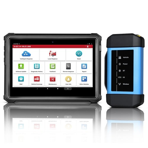 LAUNCH Heavy Duty Diesel Truck Diagnostic Tool LAUNCH X431 V with HD III Heavy Duty Module) for 24V Trucks Only