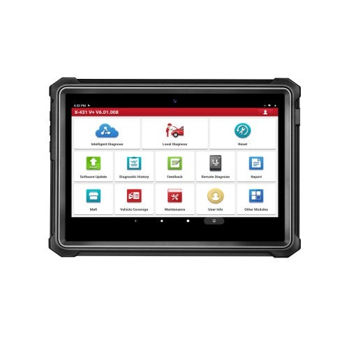 LAUNCH Heavy Duty Diesel Truck Diagnostic Tool LAUNCH X431 V with HD III Heavy Duty Module) for 24V Trucks Only