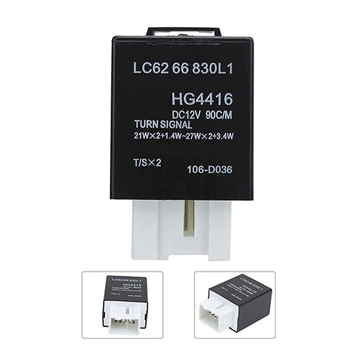 LC62-66-830 turn signal flasher relay for Mazda 323 family protege Premacy Tribute 626 MX-5 MIATA MPV Haima 7 S3