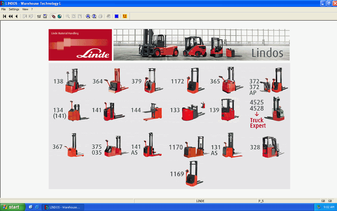 Linde Lindos Forklift Trucks EPC Parts Catalog