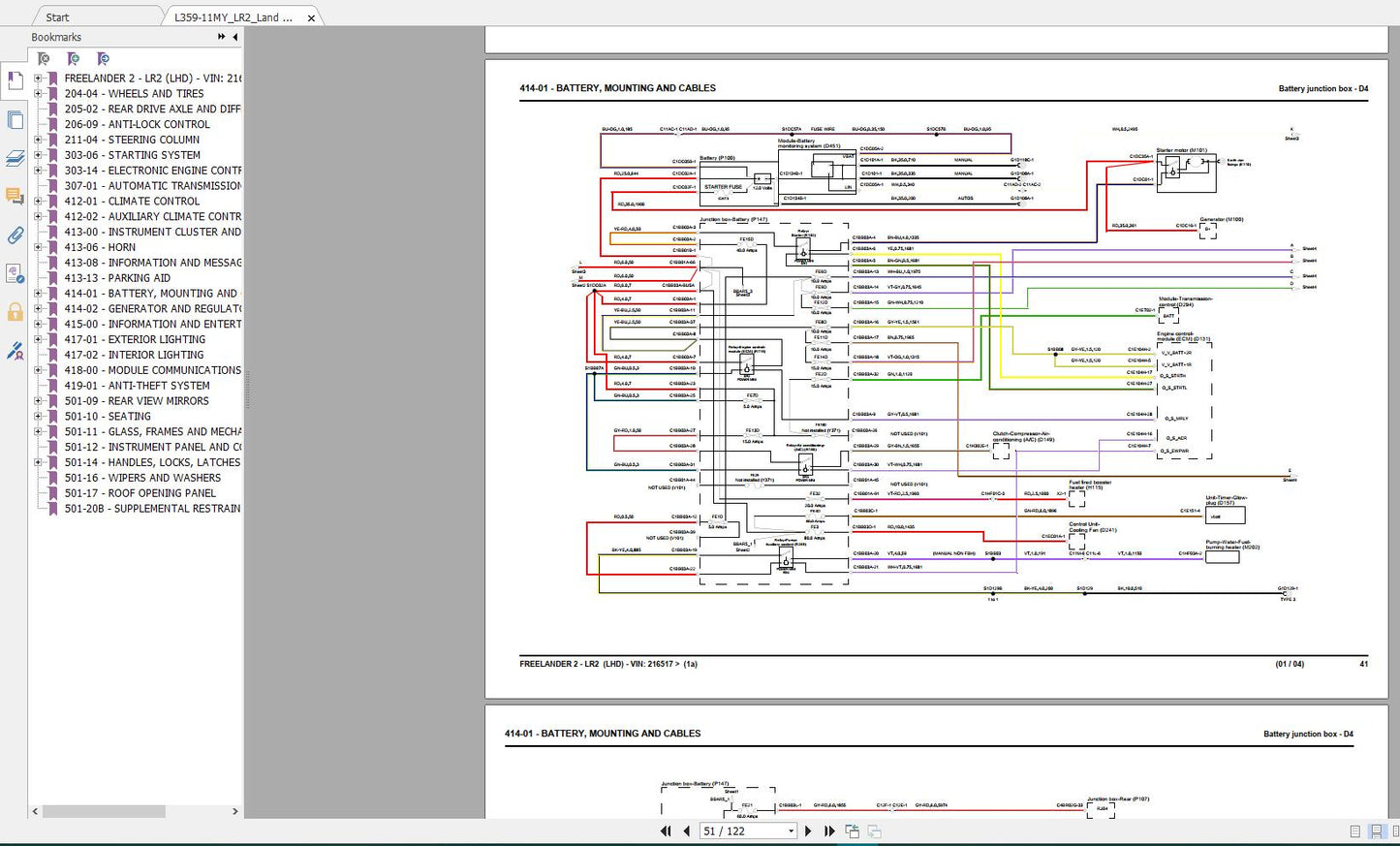 Landrover Ranger Rover 2002-2018 Wiring Diagram Full DVD