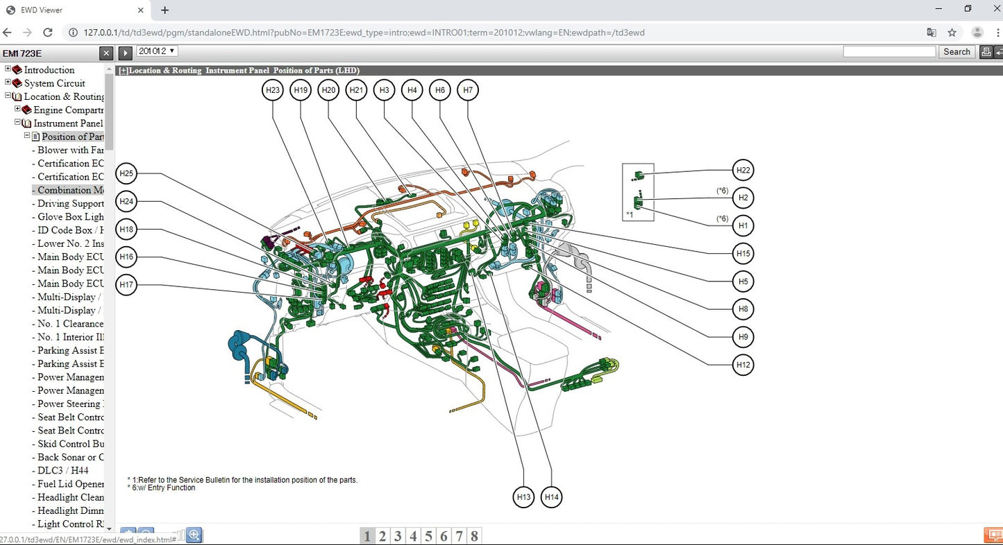 Toyota Lexus 2004-2018 Electrical Wiring Diagrams Full DVD