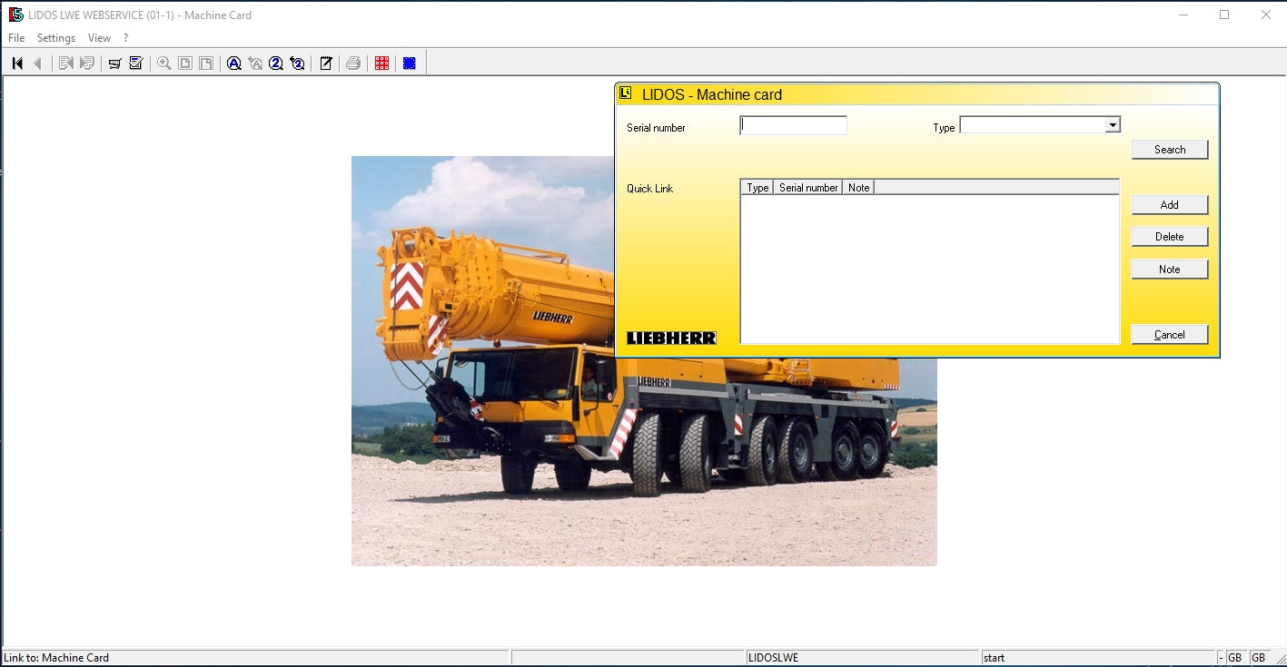 Liebherr Lidos Online Updated 01.2022 COT LBH LFR LHB LWE LWT EPC Service Document DVD