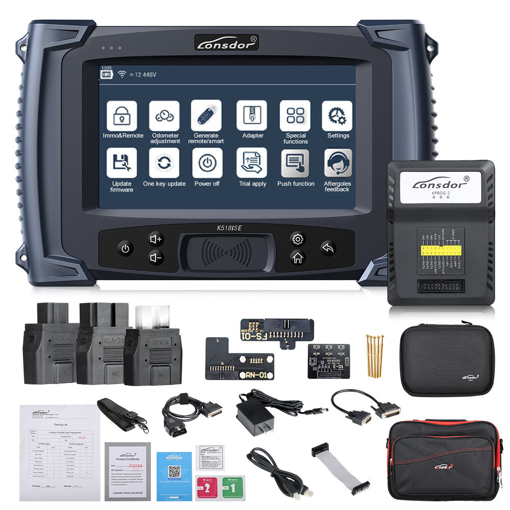Lonsdor K518ISE K518S K518 Key Programmer for All Makes with Cluster Calibration Supports for VW 4 5th for BMW FEM BDC