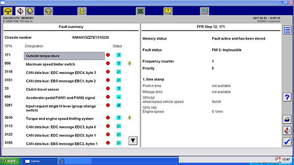 MAN VCI Lite V14.01 Professional Diagnostic Tool for MAN
