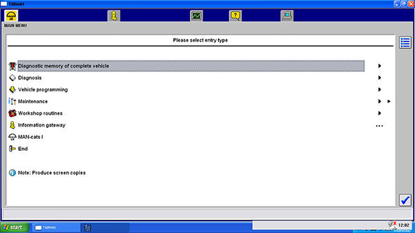 MAN VCI Lite V14.01 Professional Diagnostic Tool for MAN