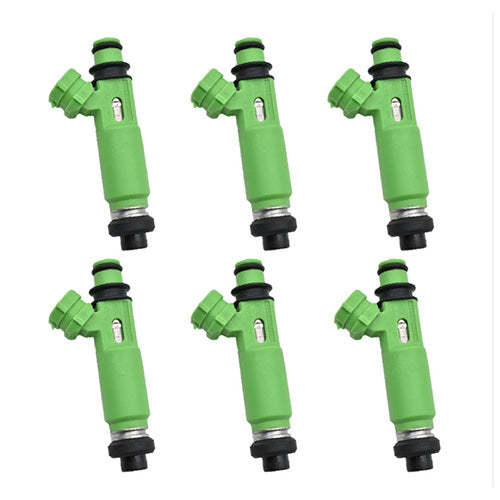 6Pcs/Lot Fuel Injectors 195500-3170 1955003170 MD332733 for Mitsubishi- Montero Sport 3.0L 6G72 1998-2003