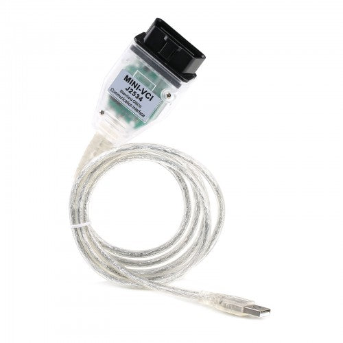 MINI VCI J2534 Single Cable Supports Toyota TIS Techstream V16.30 Diagnostic Software