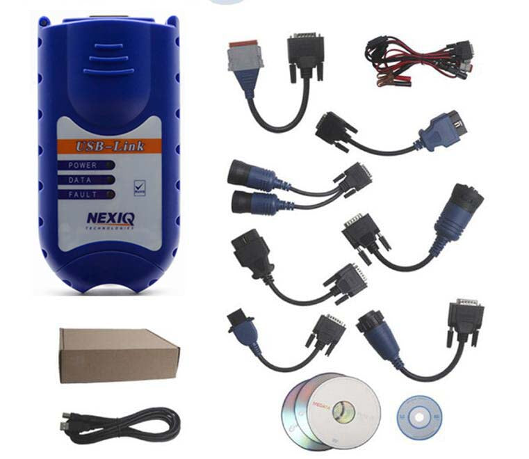 NEXIQ USB Link Software Diesel Truck Interface and Software with All Installers