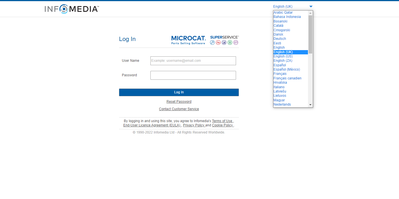 Microcat EPC Nissan 2024 Online Parts Catalog