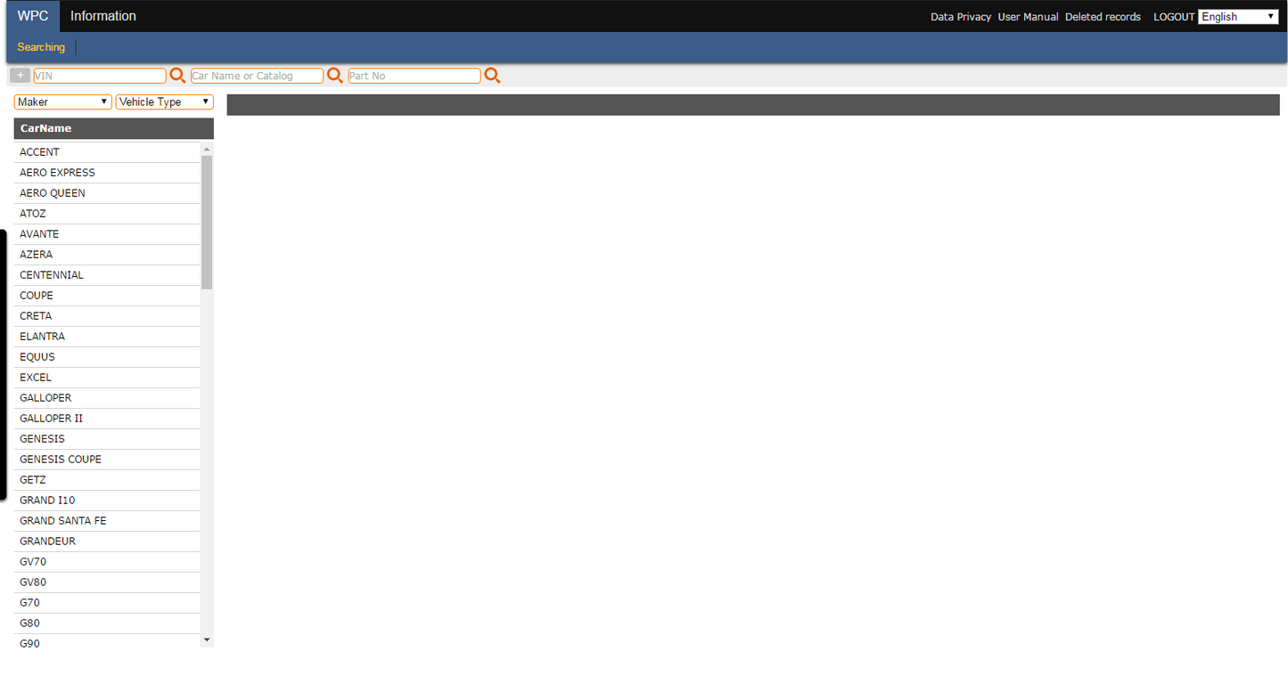 Hyundai KIA MOBIS WPC 2024 Online Parts Catalog Remote Desktop