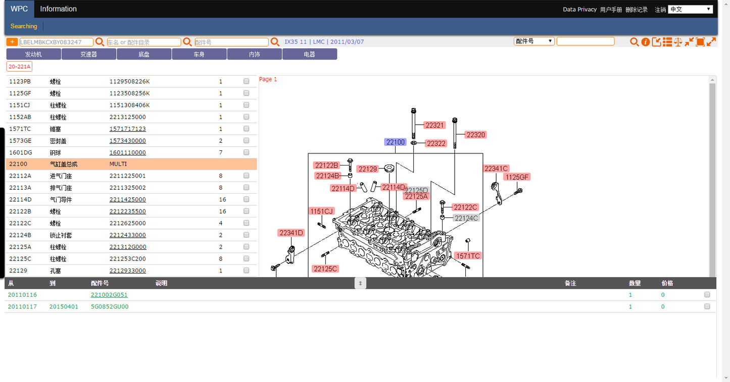 Hyundai KIA MOBIS WPC 2024 Online Parts Catalog Remote Desktop