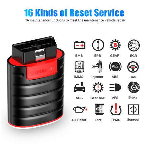 2022 THINKCAR Thinkdiag Full System OBD2 Car Diagnostic Scan Tool With All Car Brands Activation License