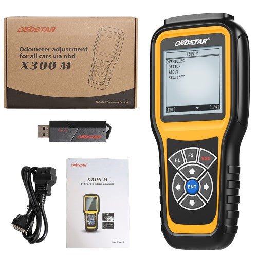 OBDSTAR X300M Odometer Correction Tool Especially for Odometer Adjustment by OBD2 Adds Benz VAG MQB