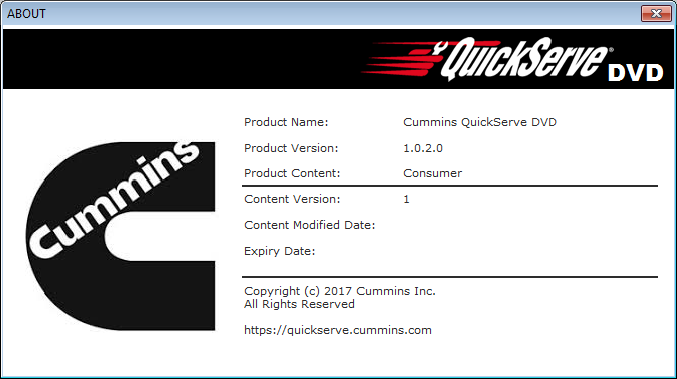 Cummins QuickServe DVD Engines 2017