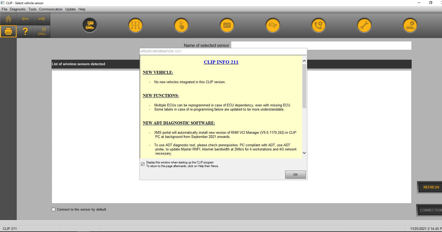 Renault Can Clip v224 Diagnostic Software DVD