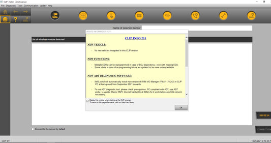 Renault Can Clip v224 Diagnostic Software DVD