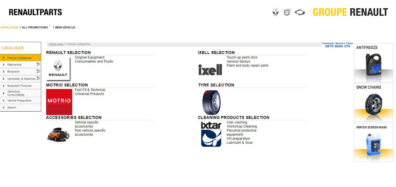 Renault New Dialogys EPC 2024Parts Catalog
