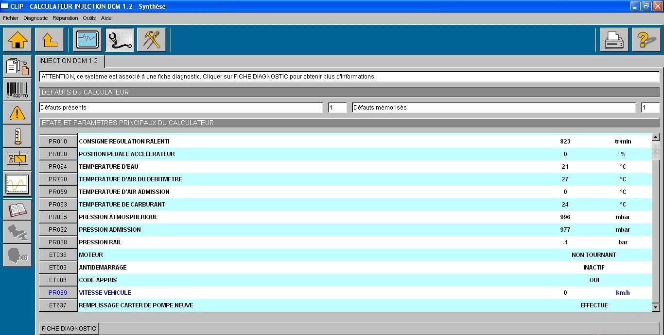 Renault CAN Clip 2022  Renault Diagnostic Tool