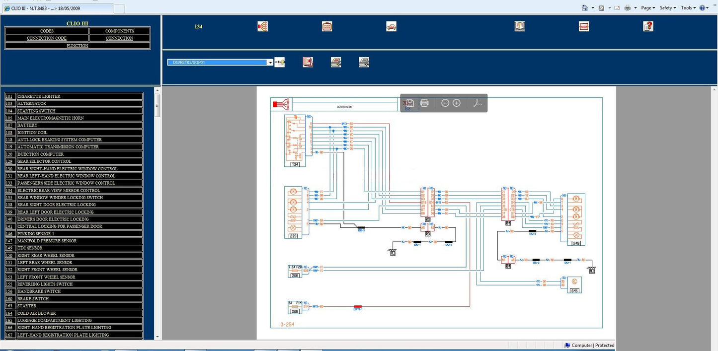 Renault Wiring Diagrams 1998-2014 All Model Full