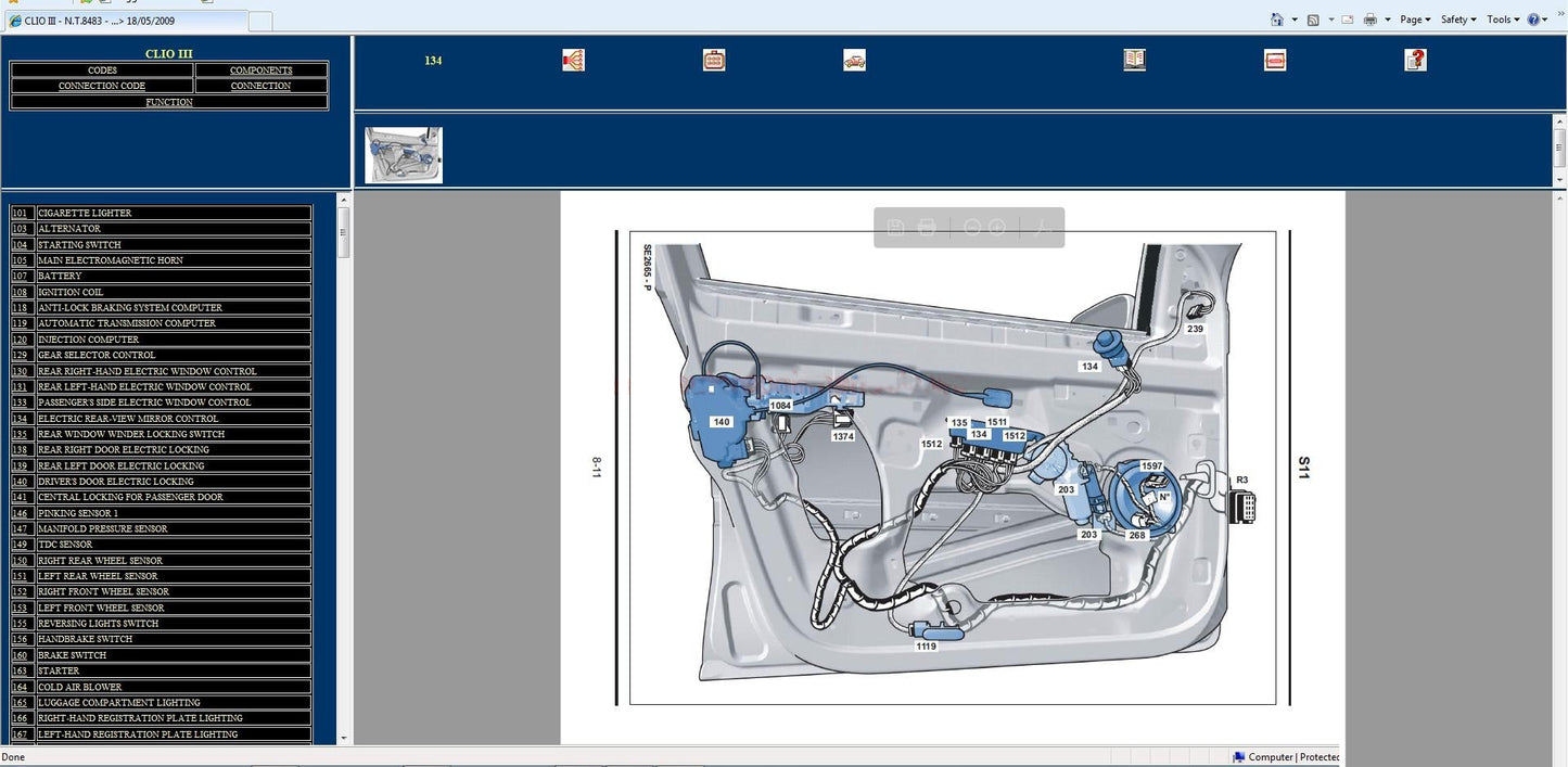 Renault Wiring Diagrams 1998-2014 All Model Full