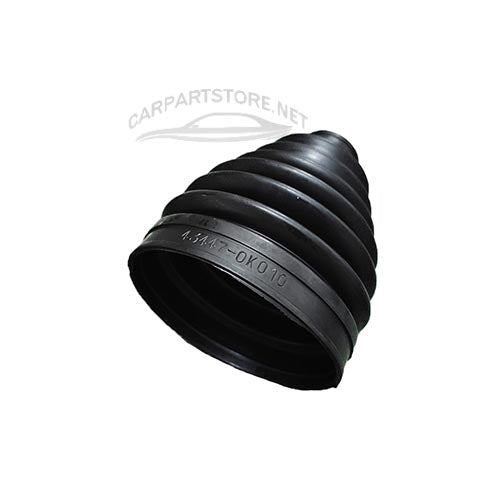 43447-0K020 434470K020 Rubber Outer Drive Shaft Boots For Toyota Hilux Vigo