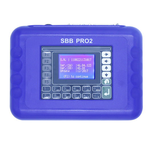 SBB PRO2 Key Programmer V48.88 No Token Limitation Supports New Cars to 2017.12