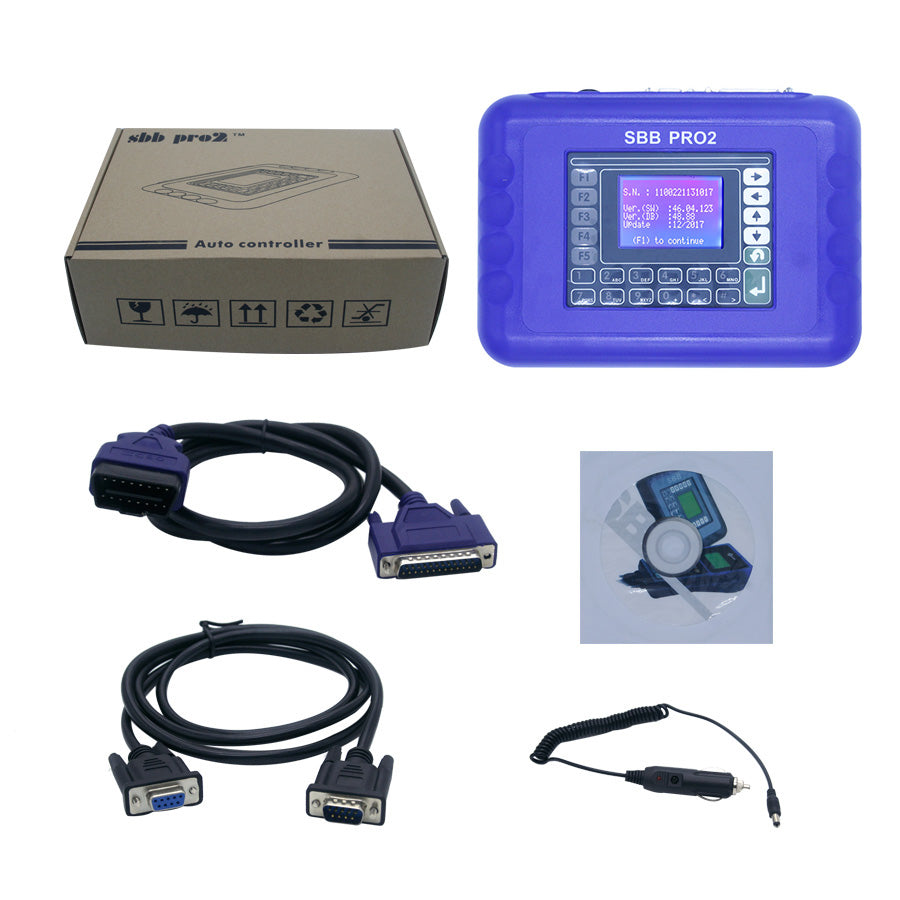 SBB PRO2 Key Programmer V48.88 No Token Limitation Supports New Cars to 2017.12