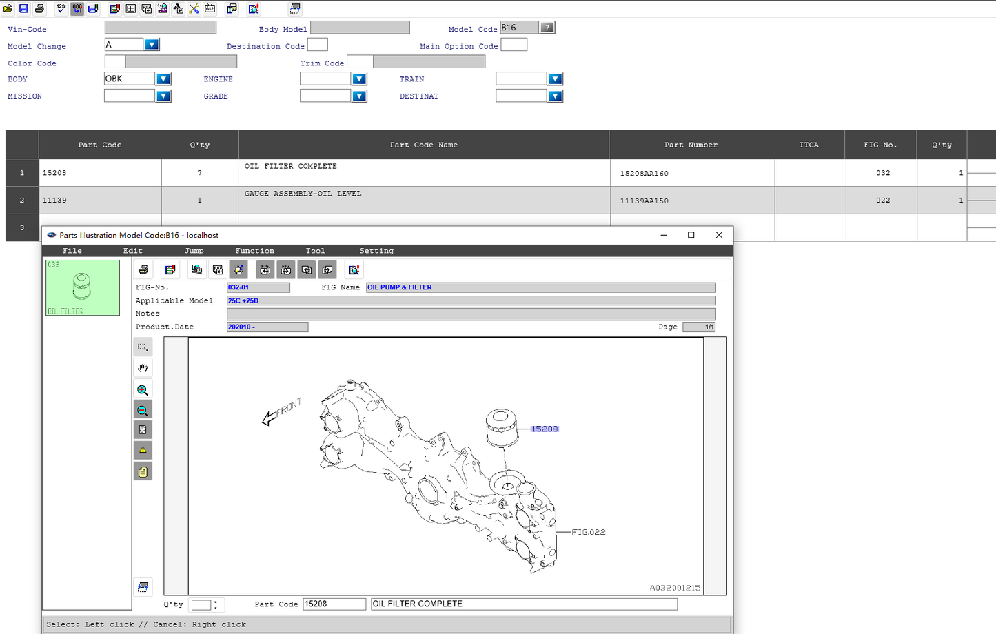 SUBARU FAST EPC III EUR GEN 2021 Parts Catalog