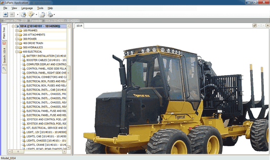 Tigercat EPC Spare Parts Catalog 2021 VMWARE