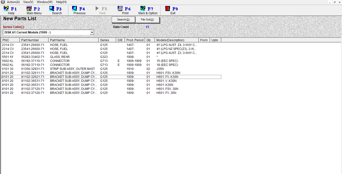 Toyota Industrial Equipment EPC v2.27 2020-2021 Forklift Trucks  Spare parts  catalogue