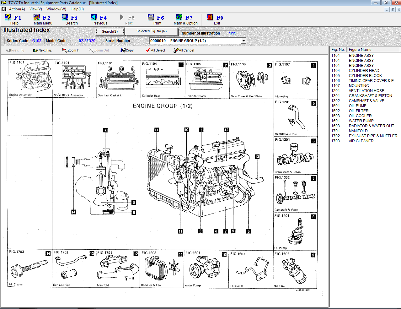 Toyota Industrial Equipment EPC v2.27 2020-2021 Forklift Trucks  Spare parts  catalogue