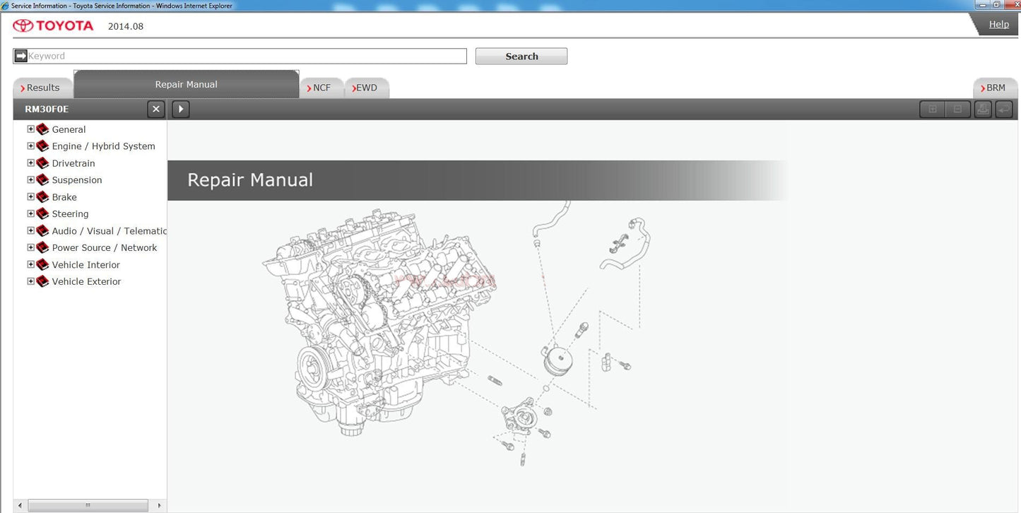 Toyota Corrola GSIC  NZE141 ZZE1142 ZRE141-143 CE140 Workshop Manual