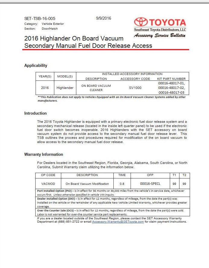 Toyota Highlander GSIC 2014-2018 Electrical Wiring Diagram Workshop Manual