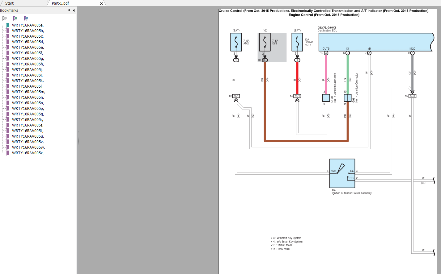 Toyota RAV4 GSIC Workshop Wiring Diagrams Service Manual Repair Manual