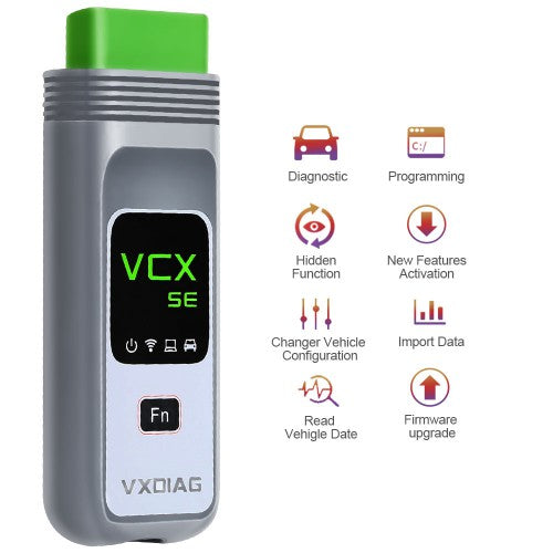 VXDIAG VCX SE Pro Diagnostic Tool with 3 Free Car Software GM Ford Mazda VW Audi Honda Volvo Toyota JLR Subaru