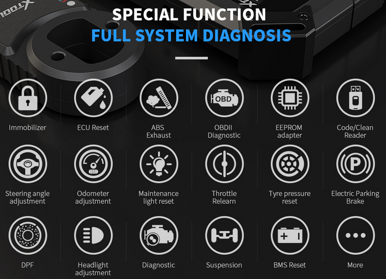 XTOOL X-100 X100 PAD2 Pro Diagnostic Tool key programmer Full Version with VW 4th/5th Immobilizer and Odometer adjustmen