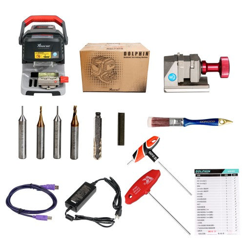 V1.5.7 Xhorse DOLPHIN XP005 Automatic Key Cutting Machine with Battery inside