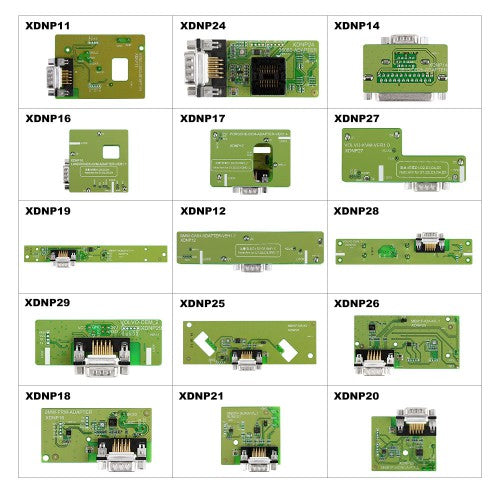 Xhorse VVDI AdaptersCables Solder free Full Set for Xhorse MINI PROG and KEY TOOL PLUS