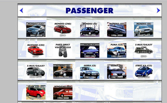 Microcat Ford Europe 2022 Parts Catalog