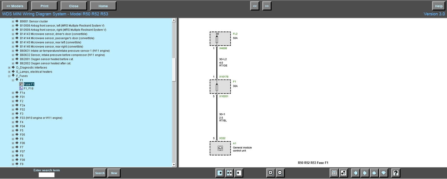 BMW WDS v15 and MINI WDS v7 Wiring Diagram System