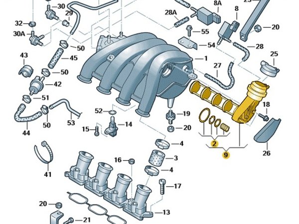 06B133619A 06B 133 619A Drive unit for VW Passat superb Audi A4