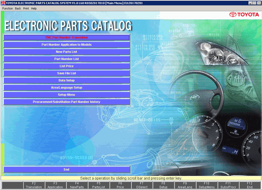 Toyota Lexus EPC 2023 Parts Catalog All Regions  Parts Catalog