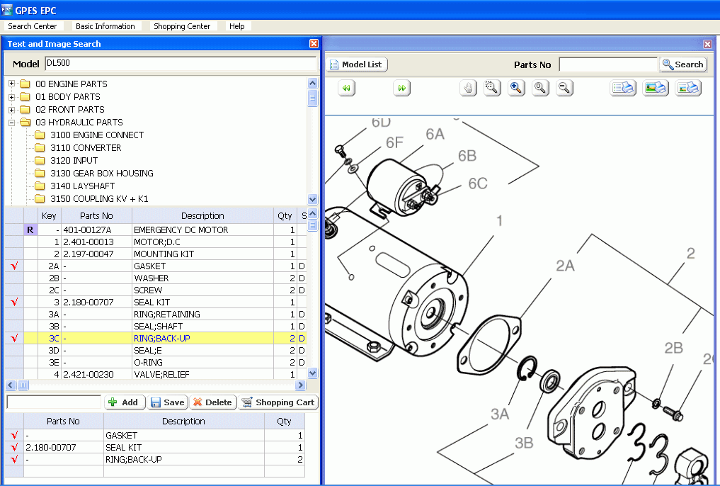 Doosan GPES EPC 2018| Parts Catalog