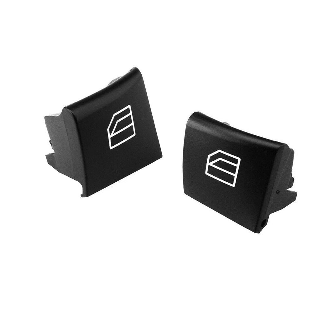 2 PCS Noir Accessoires De Voiture Coche PAIRE FENÊTRE RÉGULATEUR COMMANDE BOUTON pour benz Pour MERCEDES W169 A W245 B W164 ML CLASSE